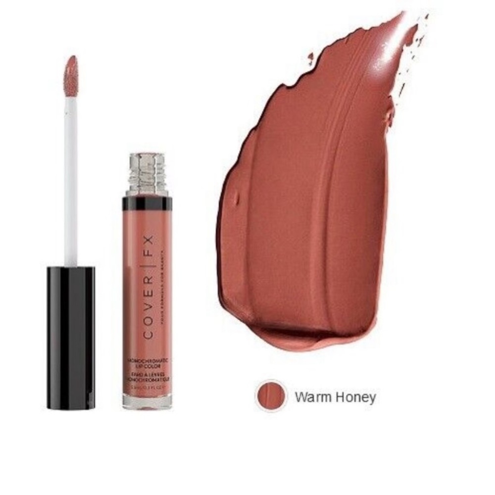 💎 COVER FX Monochromatic Lip Color Shade:Warm Honey Full-Size New In Box